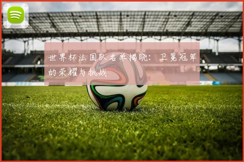 世界杯法国队名单揭晓：卫冕冠军的荣耀与挑战