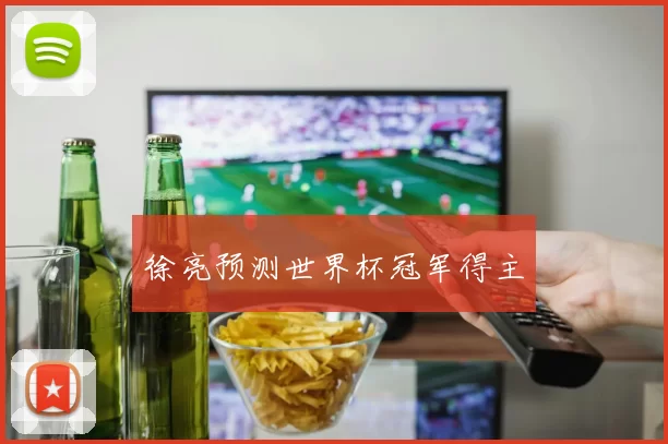 徐亮预测世界杯冠军得主