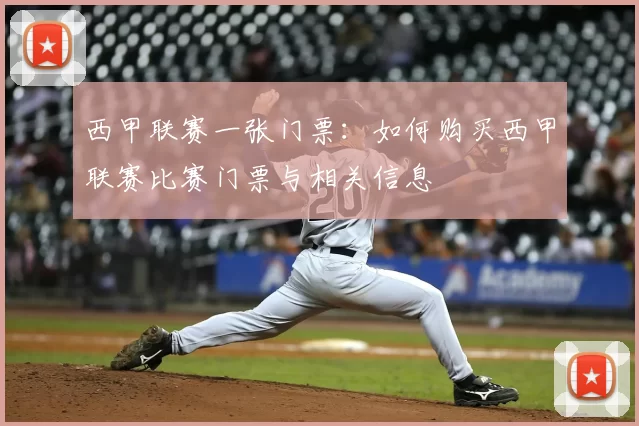 西甲联赛一张门票：如何购买西甲联赛比赛门票与相关信息